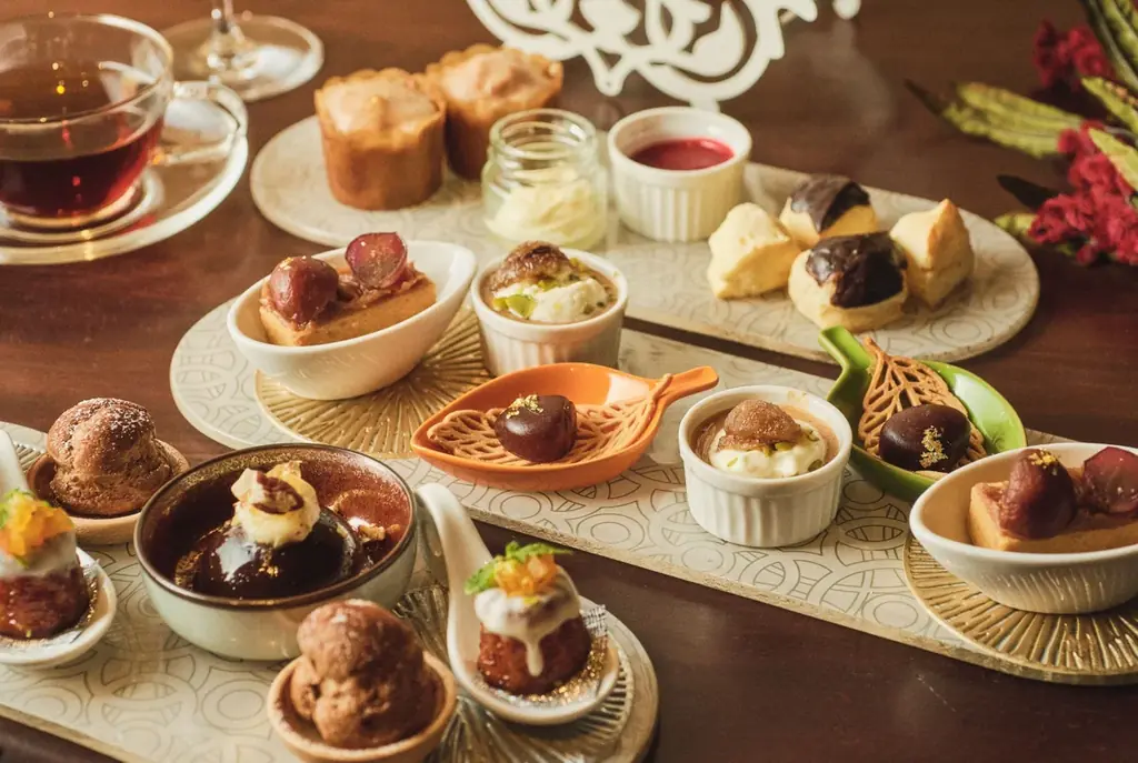 秋は「チョコレート」＆「マロン」！期間限定ジュエルアフタヌーンティー 11月1日よりホテル＆レジデンス六本木で提供開始 画像 2