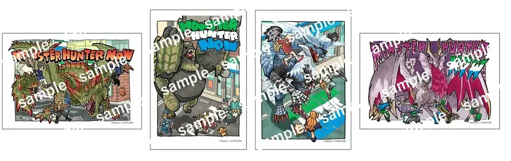 ゼリー飲料を買って、狩猟準備！ファミリーマートで『モンスターハンターNow』限定クエストに挑め！人気イラストレーター・タケウチリョースケさん描きおろし、ファン必見のコラボグッズがファミマ限定で登場！ 画像 7