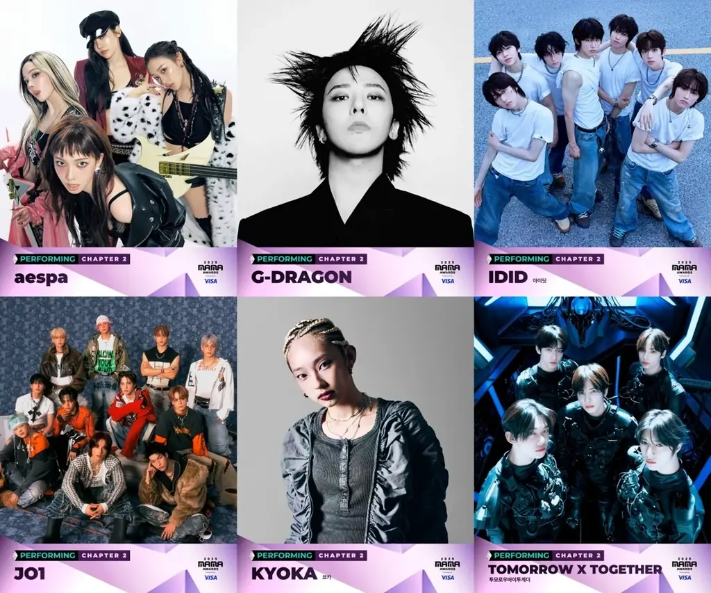 『2025 MAMA AWARDS』G-DRAGON、JO1、TXTを含む第二次ラインナップ発表！ 画像 2