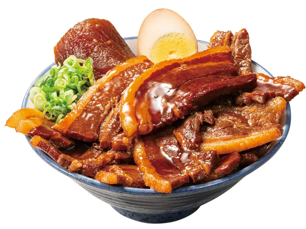 【煮込みの代表】とろける厚切り豚バラ肉と味しみ大根を豪快な丼で！「豚バラ大根丼」肉めし岡もとに新登場 画像 2