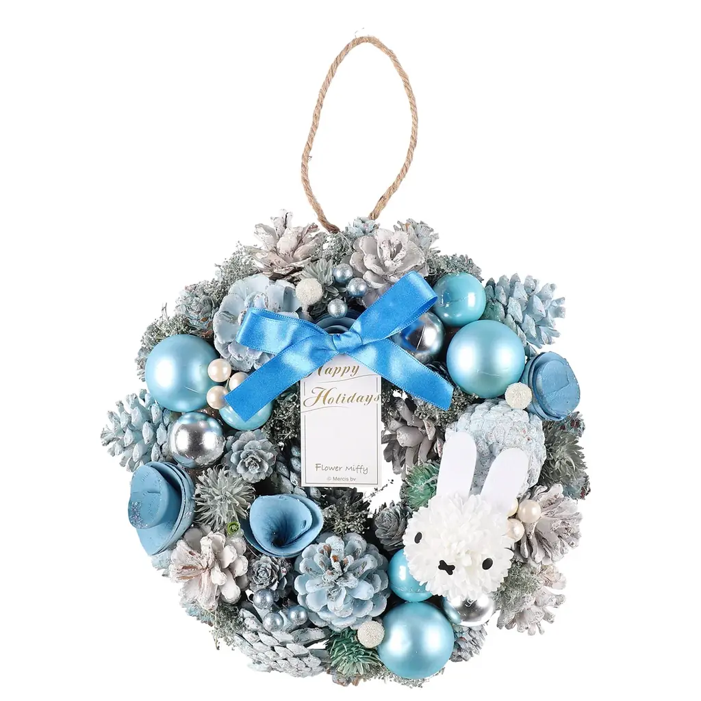 ミッフィーのお花屋さん「フラワーミッフィー」にて、2025年10月31日(金)よりお部屋を華やかに彩るホリデーシーズンにぴったりな、クリスマスオーナメント2種が登場！ 画像 7