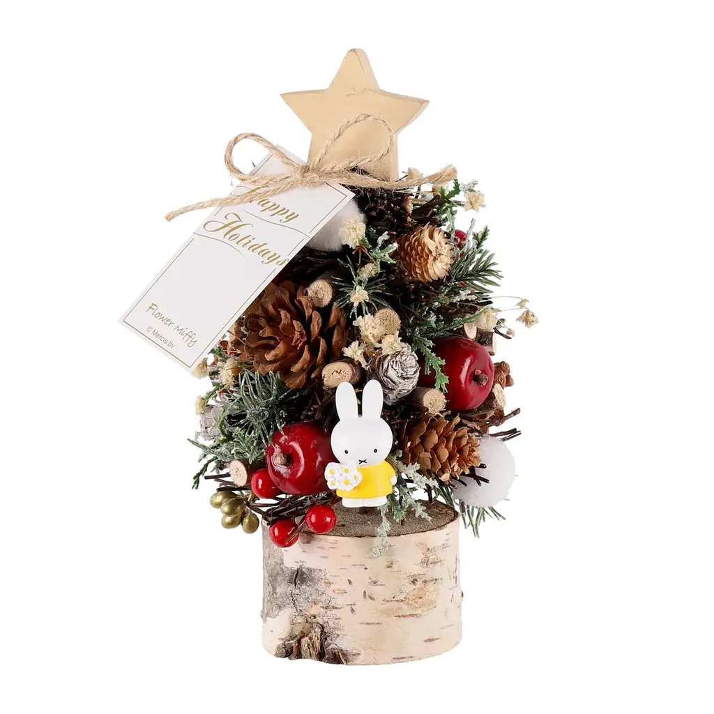 ミッフィーのお花屋さん「フラワーミッフィー」にて、2025年10月31日(金)よりお部屋を華やかに彩るホリデーシーズンにぴったりな、クリスマスオーナメント2種が登場！ 画像 8