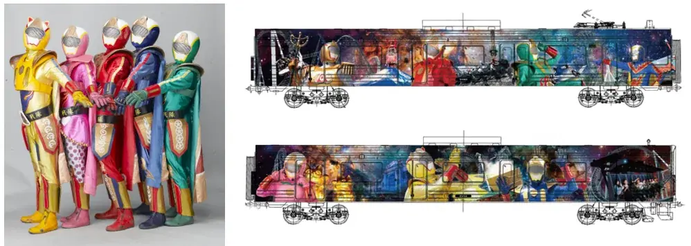 富士急行線の新車両「絶叫戦隊ハイランダー号」10/24(金)運行開始！ 画像 1