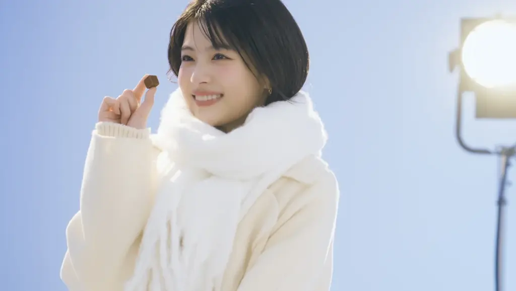 出口夏希さんが『メルティーキッス』イメージキャラクターに就任！出口さん流・しあわせな冬の過ごし方​とは？「遅いよ！」と友達に言えるのが嬉しい!?素顔あふれるCM裏話も​ 画像 2