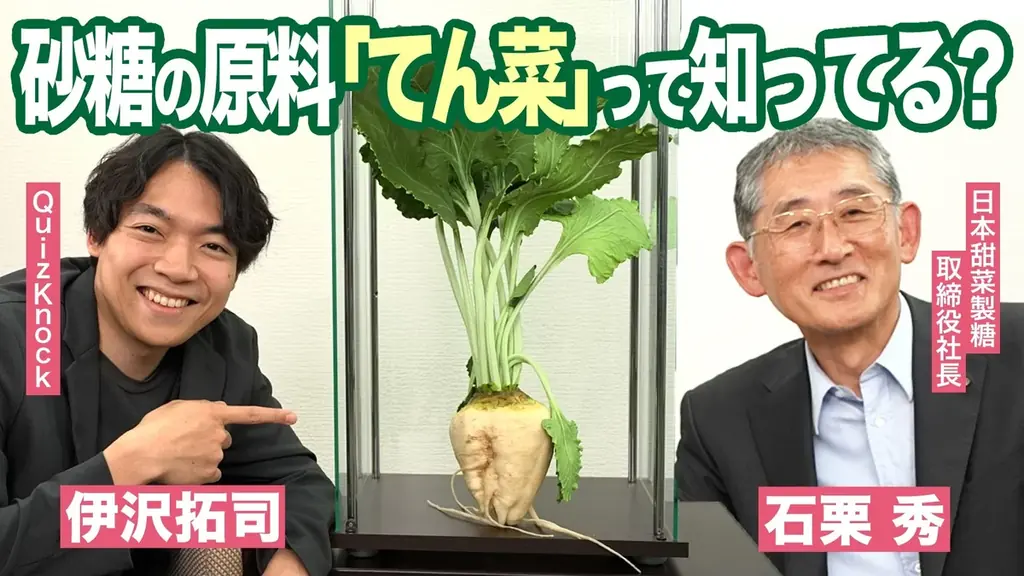 ニッテン×クイズノック対談で知る、てん菜と国産砂糖の現状