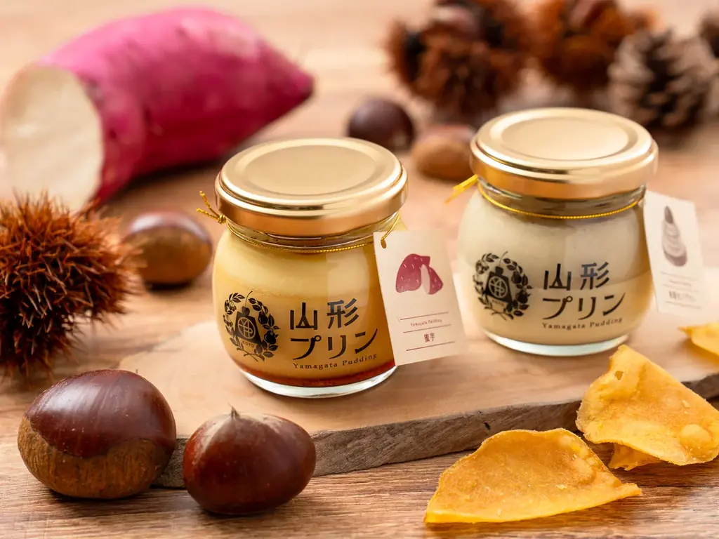 【山形プリン】濃厚な＜和栗・蜜芋・かぼちゃ＞を味わい尽くす！季節限定「和栗モンブランプリン」「蜜芋プリン」に加え、カフェ限定「かぼちゃモンブランプリン」も登場。 画像 1