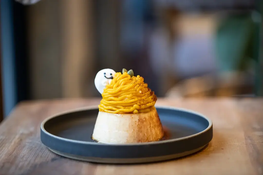 【山形プリン】濃厚な＜和栗・蜜芋・かぼちゃ＞を味わい尽くす！季節限定「和栗モンブランプリン」「蜜芋プリン」に加え、カフェ限定「かぼちゃモンブランプリン」も登場。 画像 4