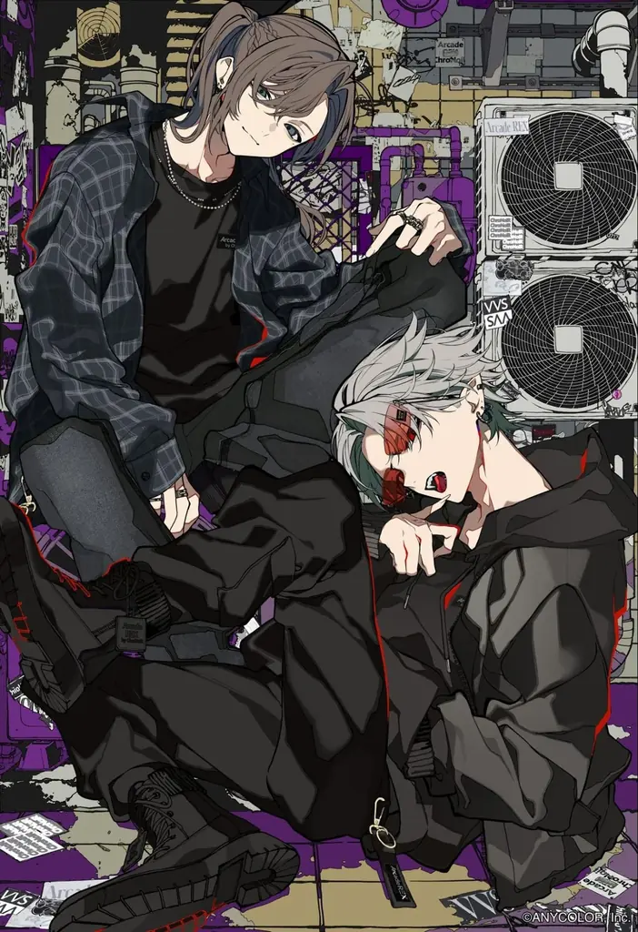 スニダン、にじさんじ所属VTuberユニット「ChroNoiR」とタッグを組み、新ブランド『Arcade REX by ChroNoiR』を発表！10月22日よりスニダンアプリで限定販売開始 画像 2