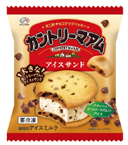 「カントリーマアム」がアイスになって登場！セブン‐イレブン限定販売商品「カントリーマアムアイスサンド」を10月28日（火）より順次発売 画像 2
