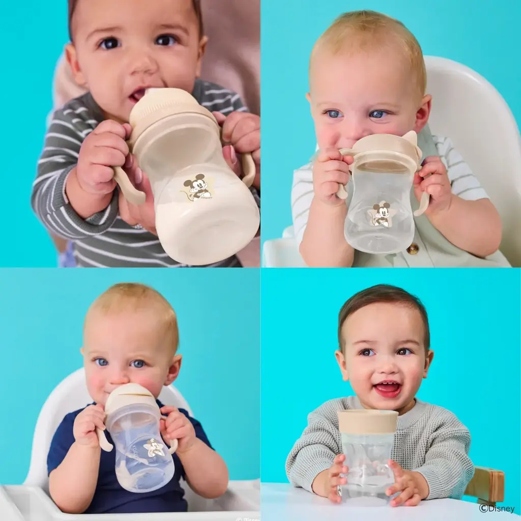 【トイザらス・ベビーザらス先行販売】赤ちゃんの成長に寄り添う4ステップ！『ステップアップマグパック』に大人気の「ミッキーマウス」「ミニーマウス」デザインが新登場 画像 4