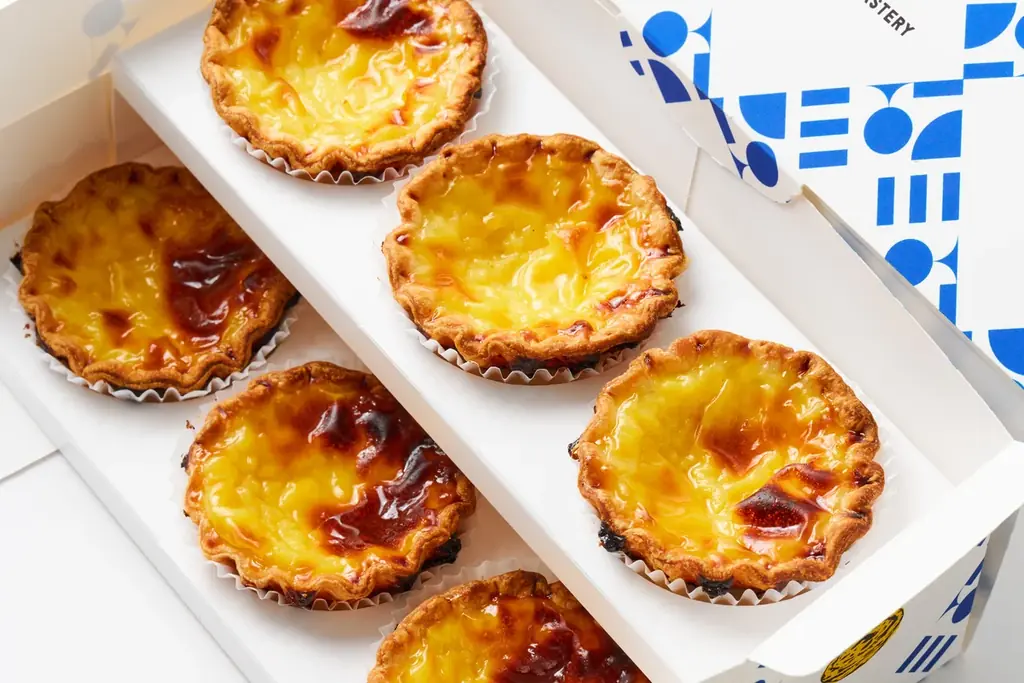 【UNI COFFEE ROASTERY】横浜発のご褒美スイーツ！“パリとろ食感”の「横浜エッグタルト」が新登場 画像 3