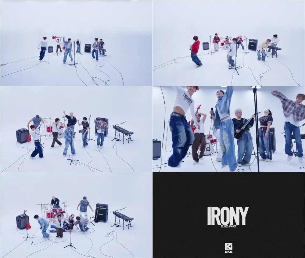 DKBが新境地見せる『Irony』MVティザー公開