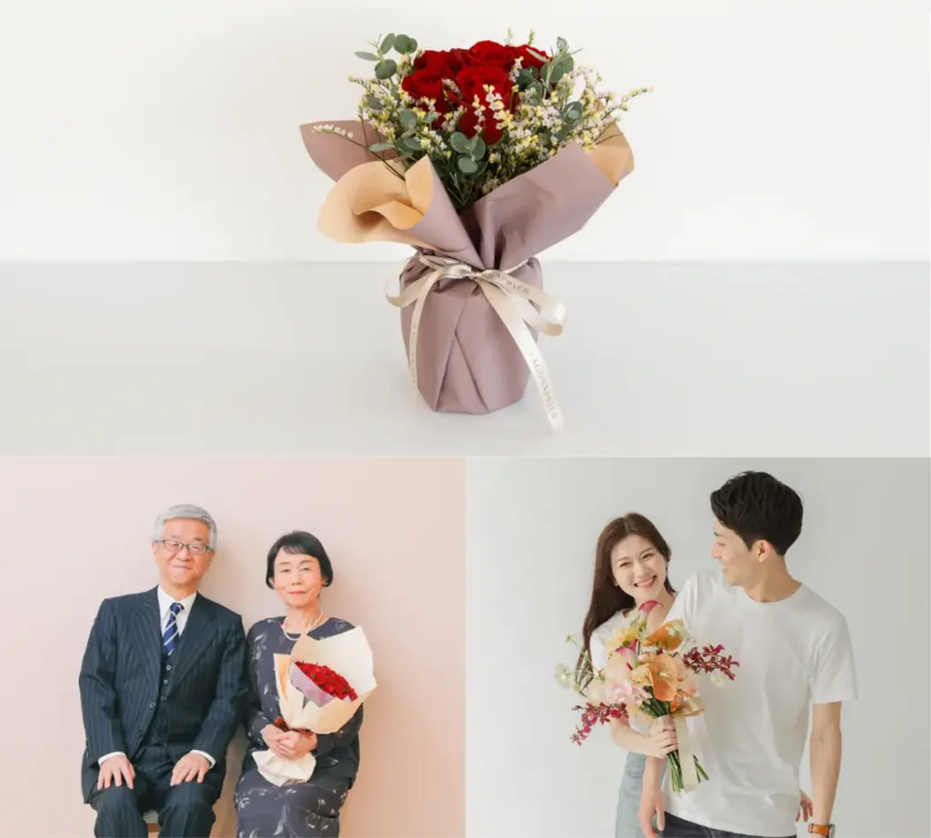 エスクリECサイト　アニクリオンラインストア「2025年 いい夫婦の日フラワーギフト」販売スタート！ 画像 5