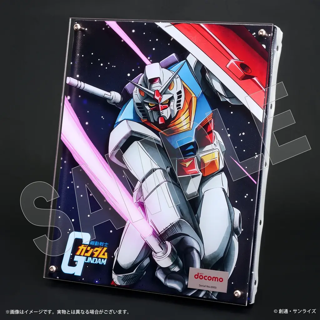 「対象のドコモ回線新規ご契約でガンダムシリーズ限定オリジナルグッズ獲得キャンペーン」を開催︕ 画像 2