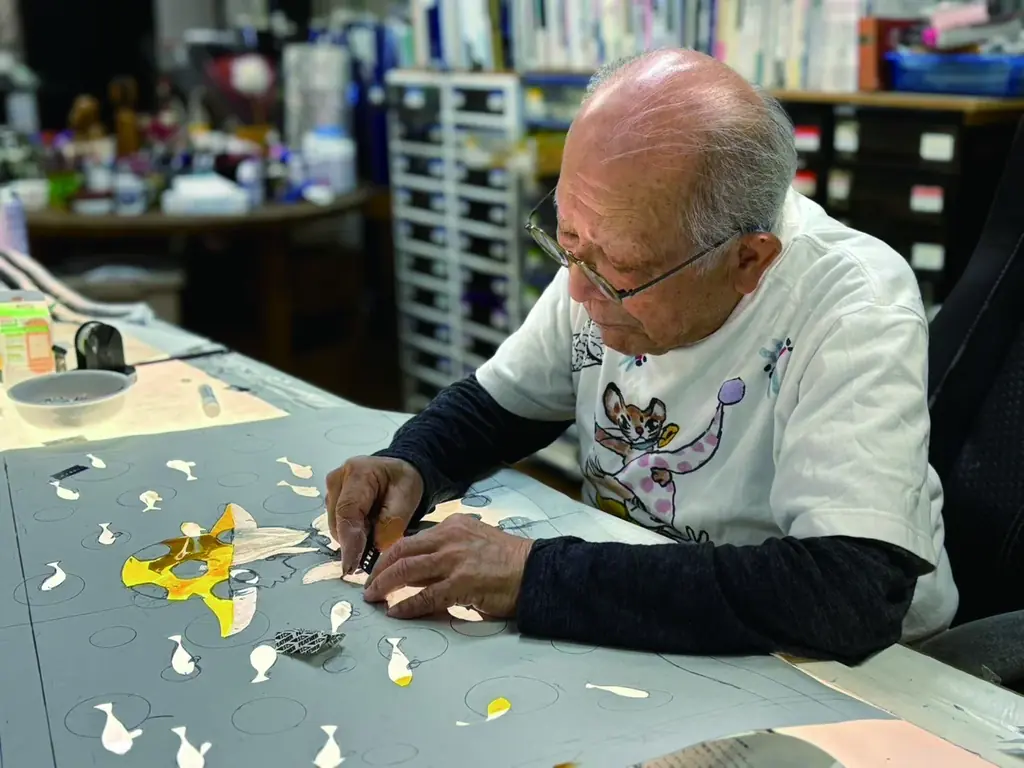 「藤城清治101歳展 生きている喜びをともに」コラボカプチーノが登場！ 画像 2