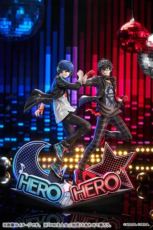 ペルソナシリーズのサウンドアクションゲームより、『P3D』主人公と『P5D』主人公がフィギュアとなって登場。あみあみにて、それぞれ予約受付中。 画像 1