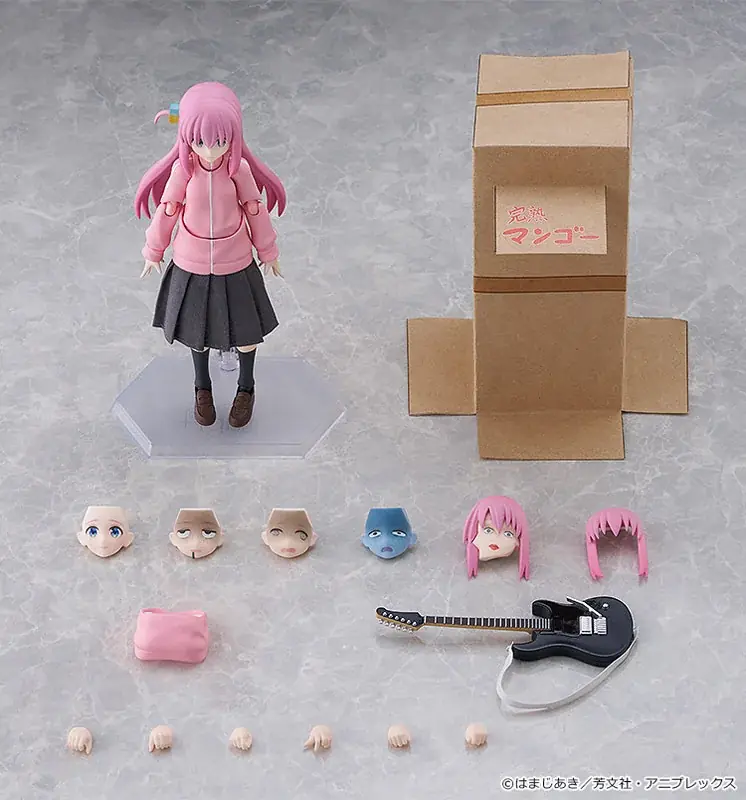 アニメ『ぼっち・ざ・ろっく！』より、主人公「後藤ひとり」がfigmaになって登場。あみあみ含む一部流通限定でご案内中。 画像 11