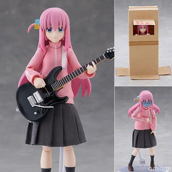 アニメ『ぼっち・ざ・ろっく！』より、主人公「後藤ひとり」がfigmaになって登場。あみあみ含む一部流通限定でご案内中。 画像 2