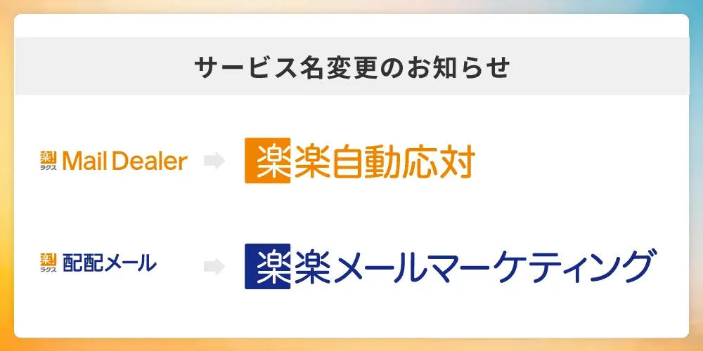 株式会社ラクス、「メールディーラー」「配配メール」を楽楽クラウドにブランド統合 画像 1