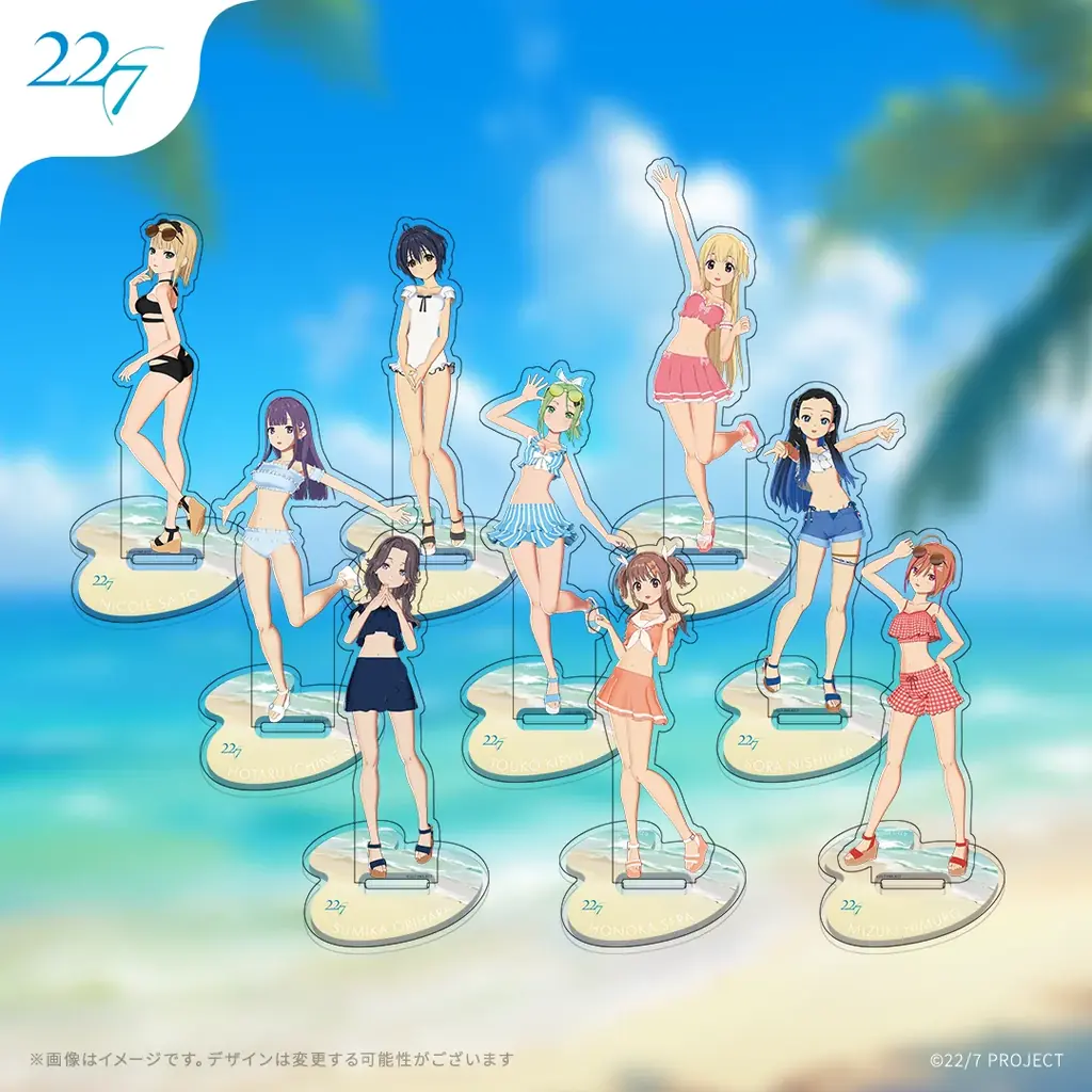 「22/7(ナナブンノニジュウニ)」の限定版ホロモデル発売決定＆世界観に没入できるイマーシブシアター「ニジゲート」体験実施 画像 11