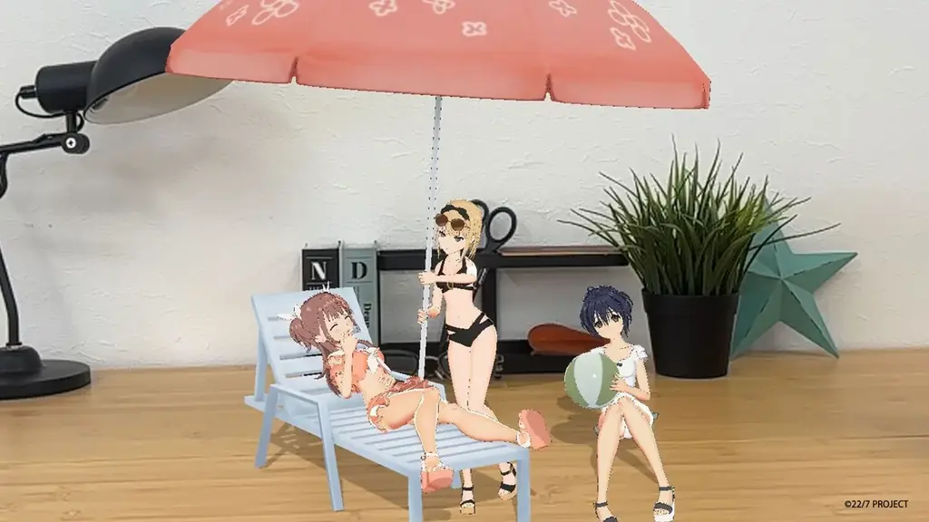 「22/7(ナナブンノニジュウニ)」の限定版ホロモデル発売決定＆世界観に没入できるイマーシブシアター「ニジゲート」体験実施 画像 2