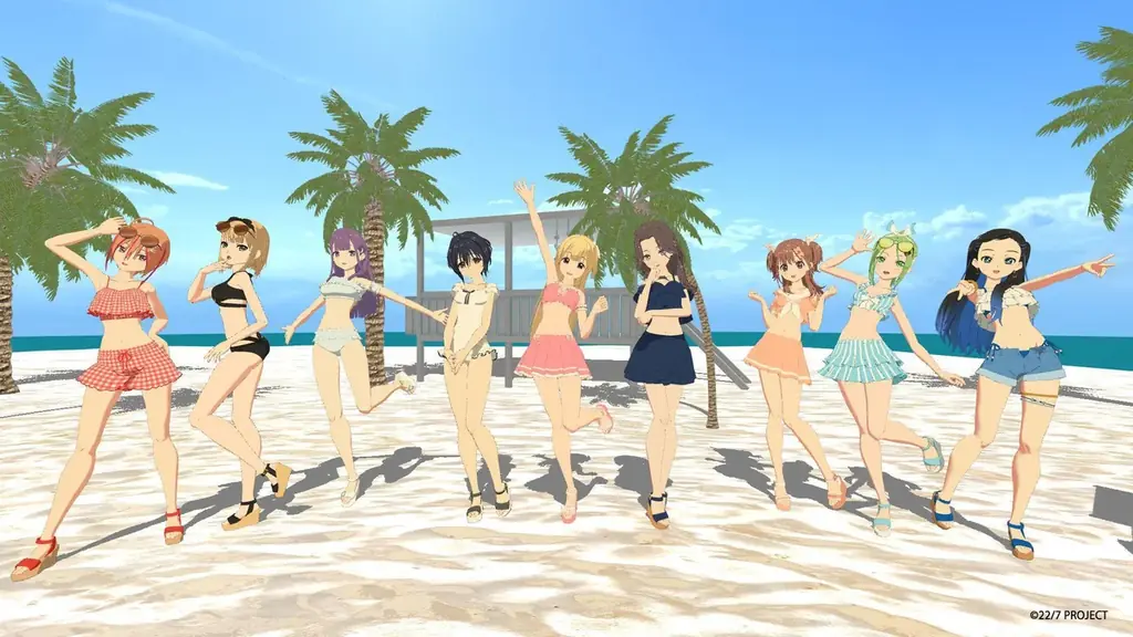 「22/7(ナナブンノニジュウニ)」の限定版ホロモデル発売決定＆世界観に没入できるイマーシブシアター「ニジゲート」体験実施 画像 5