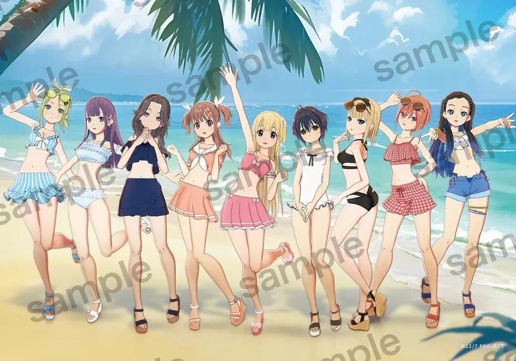 「22/7(ナナブンノニジュウニ)」の限定版ホロモデル発売決定＆世界観に没入できるイマーシブシアター「ニジゲート」体験実施 画像 7