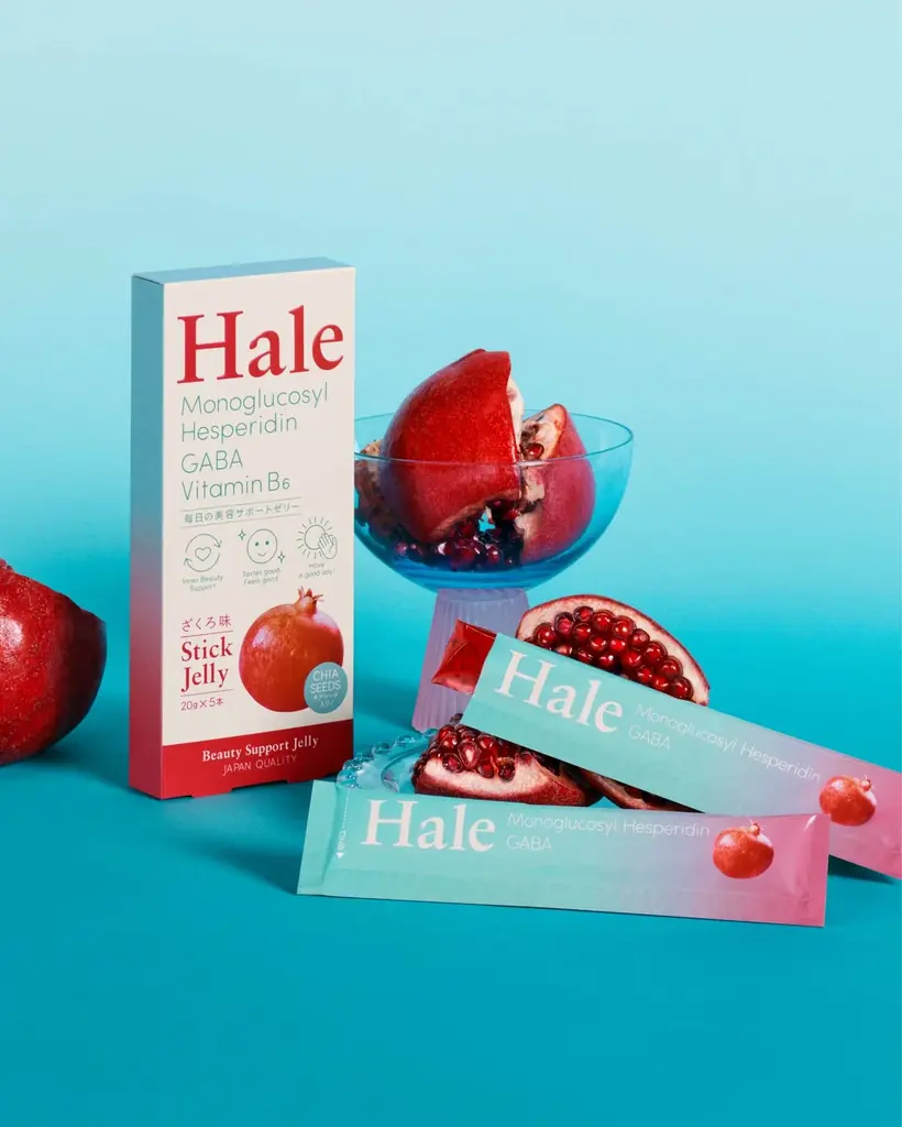 話題の成分とチアシードが入った、日本発のインナービューティー　ゼリー「Hale」新発売 画像 2