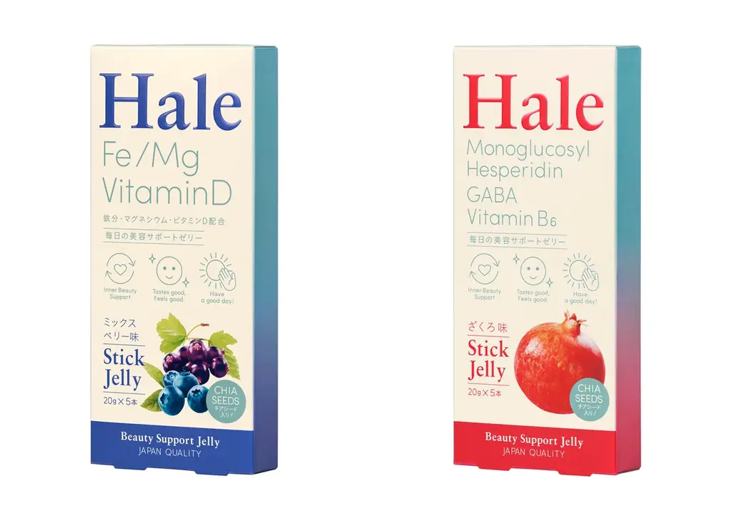 話題の成分とチアシードが入った、日本発のインナービューティー　ゼリー「Hale」新発売 画像 4