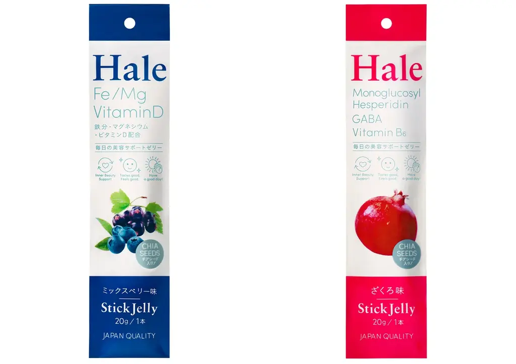 話題の成分とチアシードが入った、日本発のインナービューティー　ゼリー「Hale」新発売 画像 5
