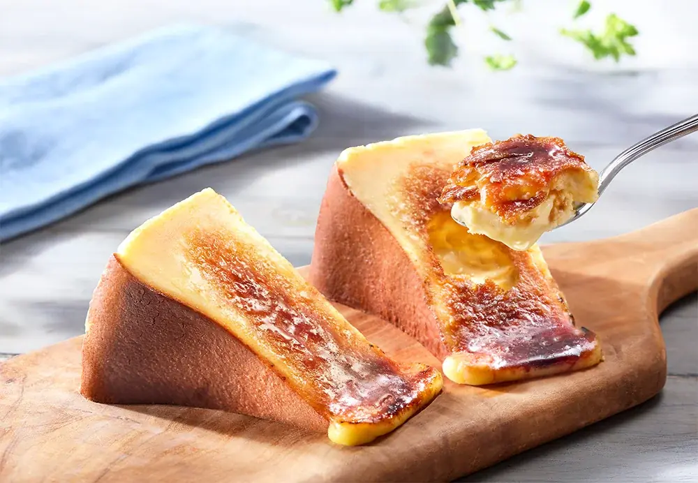 【大阪限定】“ブリュレ×チーズ”の新店OPEN「ブリュレメリゼ・メルチー」誕生。パリとろチーズケーキ＆背徳クリームバーガー 画像 4