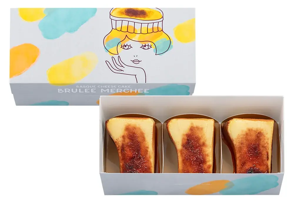 【大阪限定】“ブリュレ×チーズ”の新店OPEN「ブリュレメリゼ・メルチー」誕生。パリとろチーズケーキ＆背徳クリームバーガー 画像 5