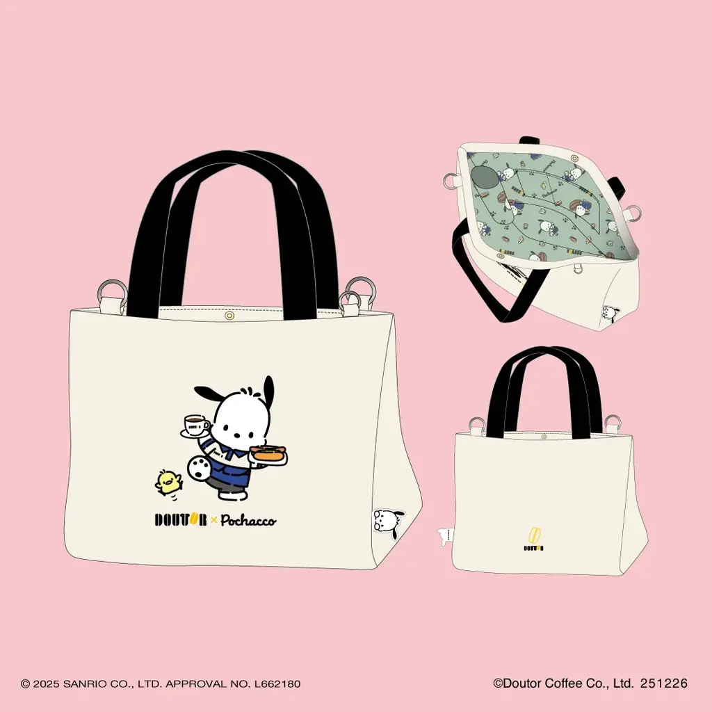 ドトール×ポチャッコ「福袋2026」10月24日より予約開始　オリジナルバッグセットやコーヒー豆・ドリップカフェセットをオリジナルグッズ付きで数量限定発売！ 画像 11