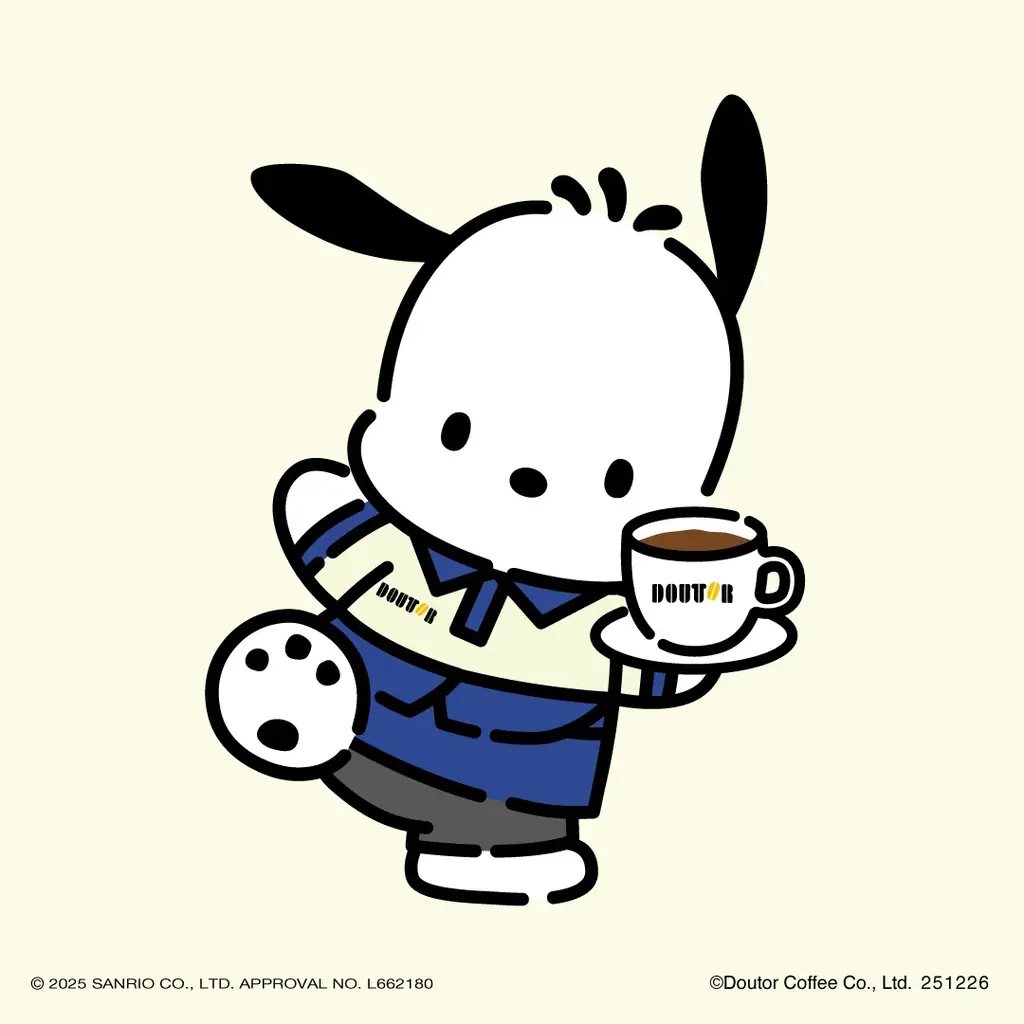 ドトール×ポチャッコ「福袋2026」10月24日より予約開始　オリジナルバッグセットやコーヒー豆・ドリップカフェセットをオリジナルグッズ付きで数量限定発売！ 画像 3