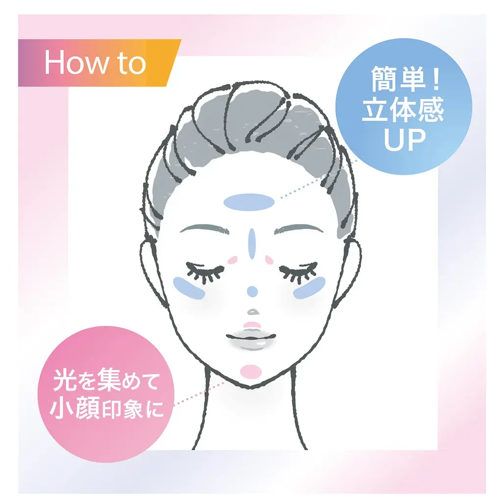 クッションタイプのハイライターが新発売！指パフでトントンするだけでリキッドみたいな濡れツヤ立体肌へ！「スーン　クッションハイライター　01 グロウヴェール」数量限定 画像 7