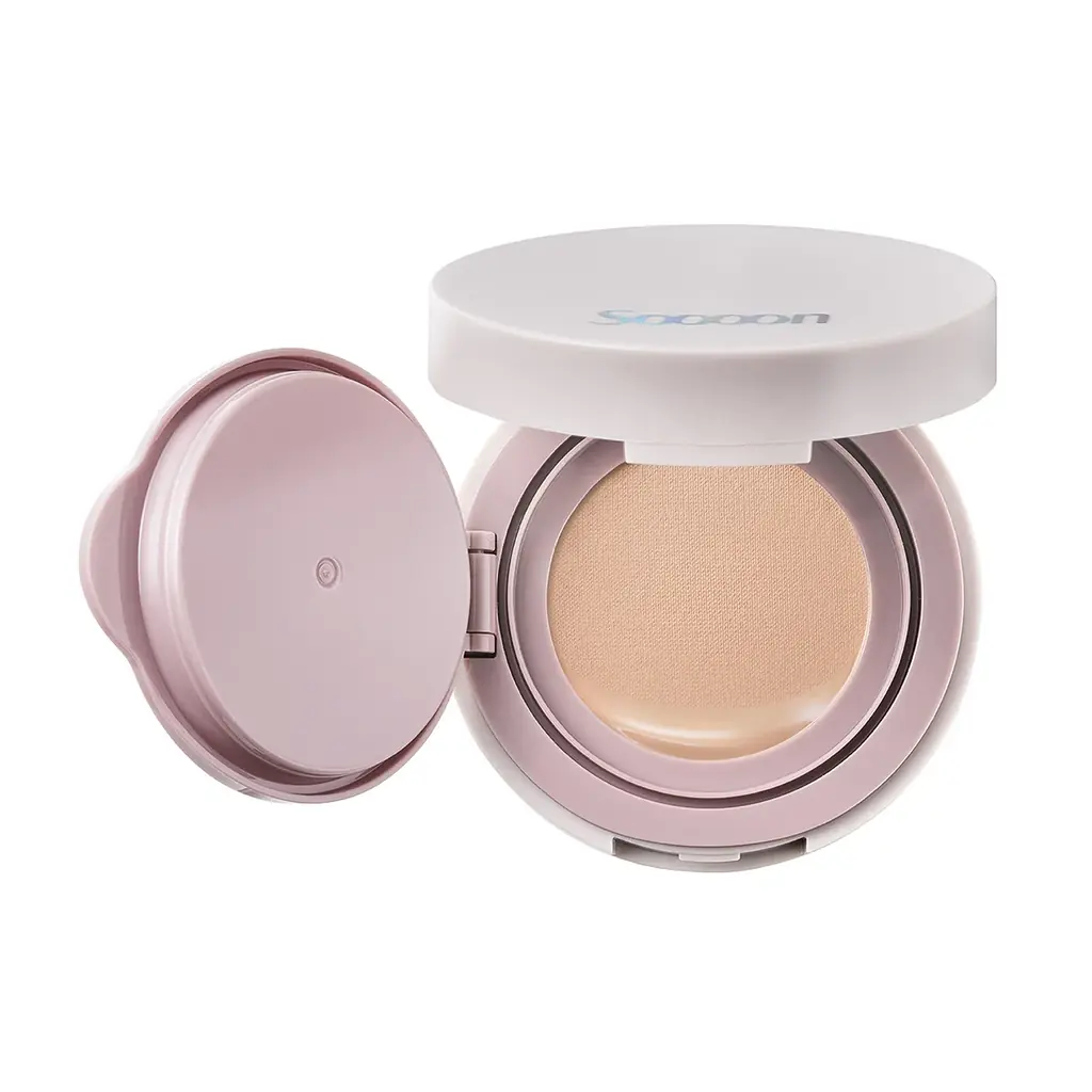 クッションタイプのハイライターが新発売！指パフでトントンするだけでリキッドみたいな濡れツヤ立体肌へ！「スーン　クッションハイライター　01 グロウヴェール」数量限定 画像 9