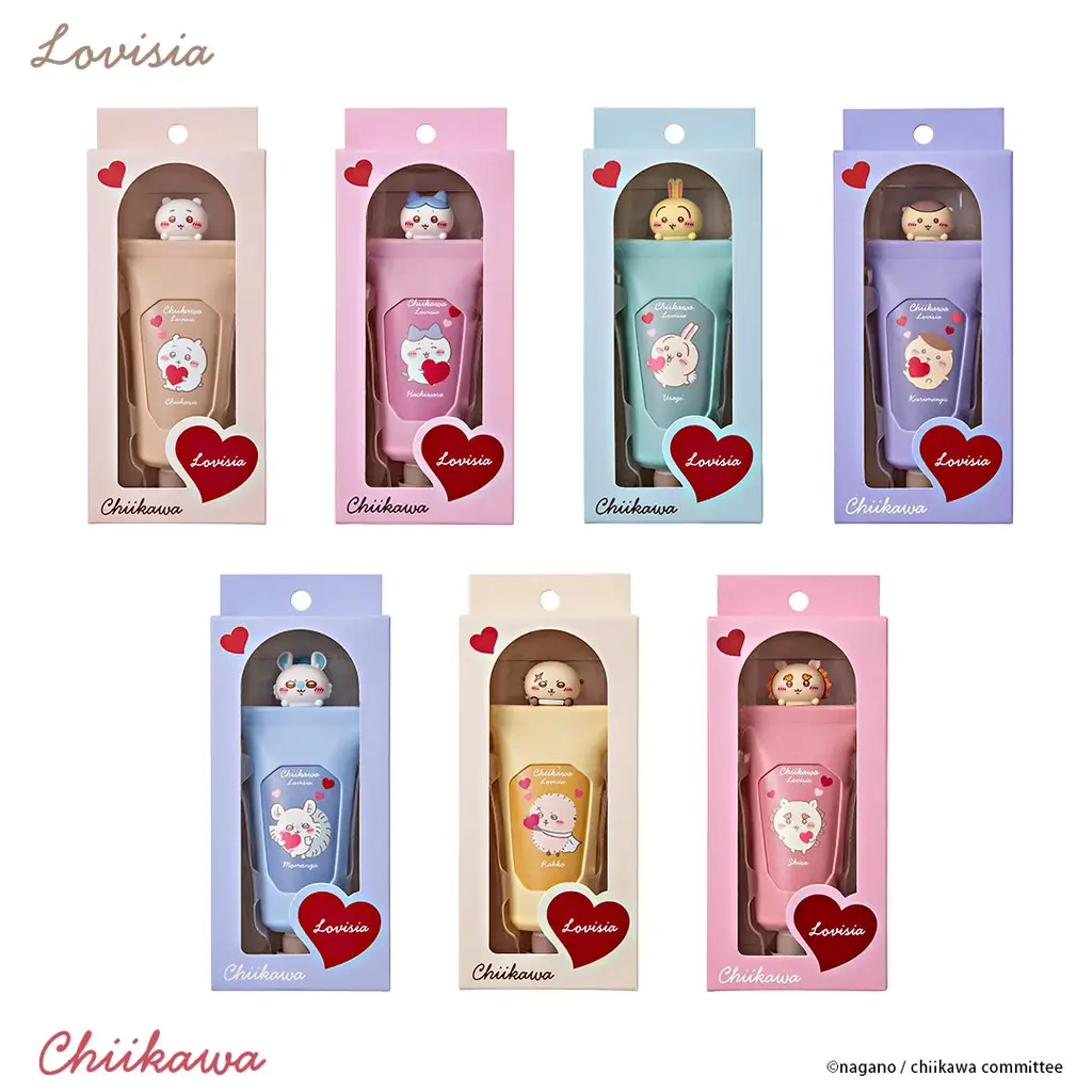 ちいさくてかわいいマスコット付き！ちいかわハンドクリーム＆リップクリームが新登場！ 画像 10