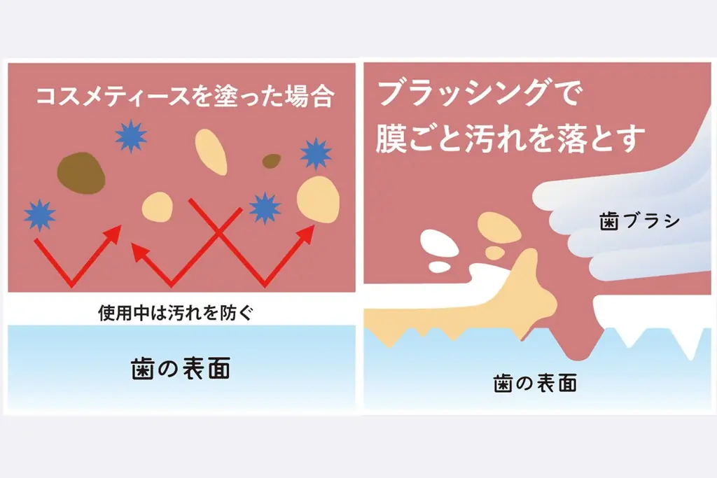 口を開けたときに奥歯・銀歯の”気になる色を隠す”歯の化粧品新発売！ 画像 3