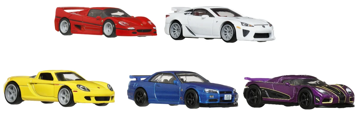 ホットウィール『タイムレスアイコン』5車種、10月23日予約開始