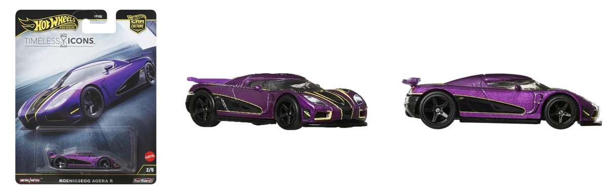 「ホットウィール カーカルチャー タイムレスアイコン」より日産スカイラインBNR34を始め時代を超えて愛され続ける5車種を12月下旬より販売・10月23日より予約開始！ 画像 6