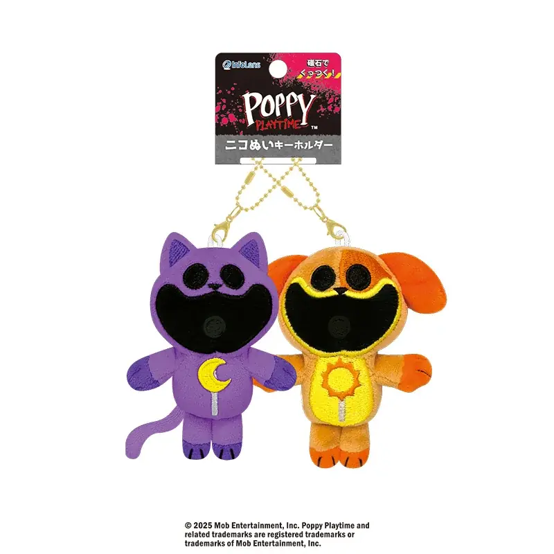 大注目のホラーゲーム「Poppy Playtime」 よりニコぬいキーホルダーとブラインドミニフィギュアが発売決定！ 画像 3
