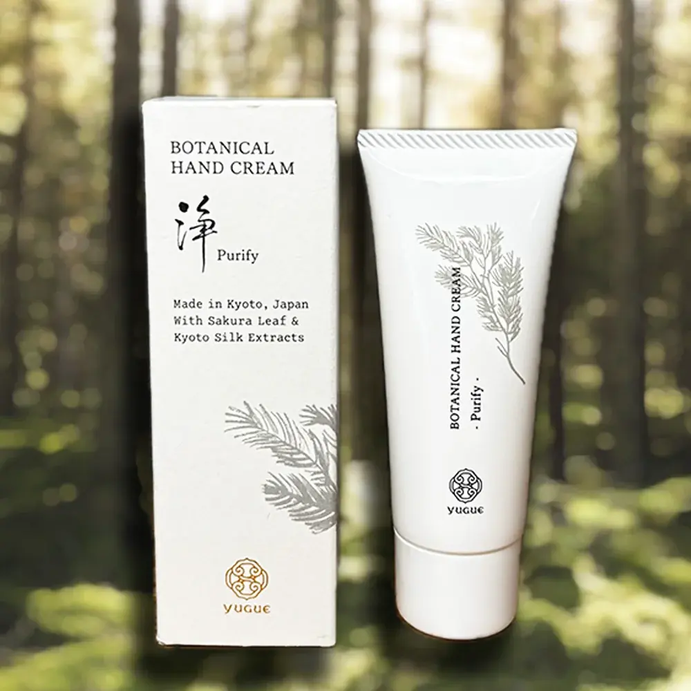 京都発 “心と手肌をととのえる”ボタニカルハンドクリーム「浄 / 禅」を新発売【ユゲキョウト】 画像 2