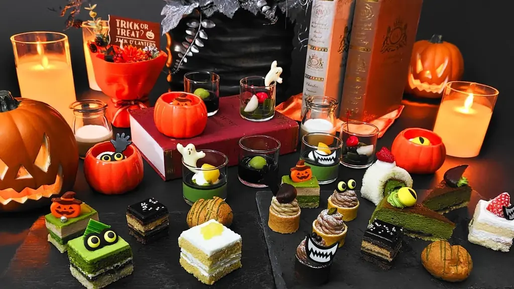 5日間限定！栗と抹茶スイーツビュッフェにハロウィンスイーツが登場！ 画像 2
