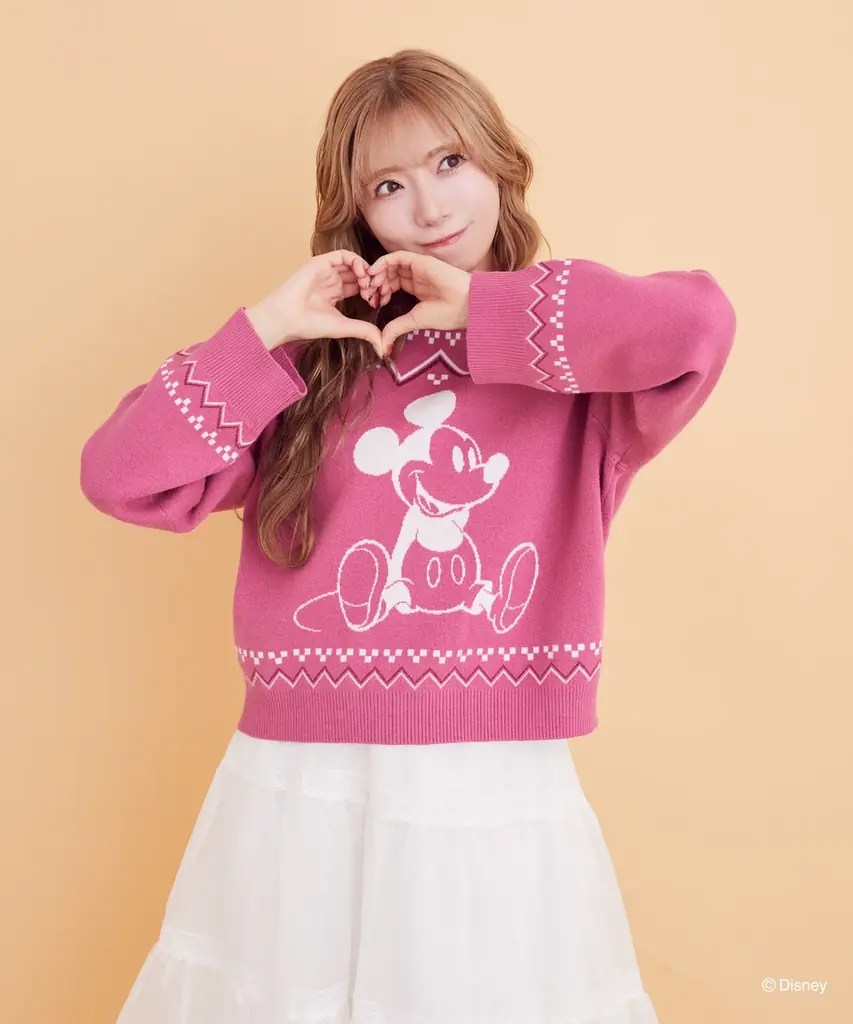 【Areeam】Disney Collectionより「ミッキーマウス」の新作が登場！冬の定番“ノルディック柄”とレトロな “チェック柄”が目を惹く主役アイテム 画像 2