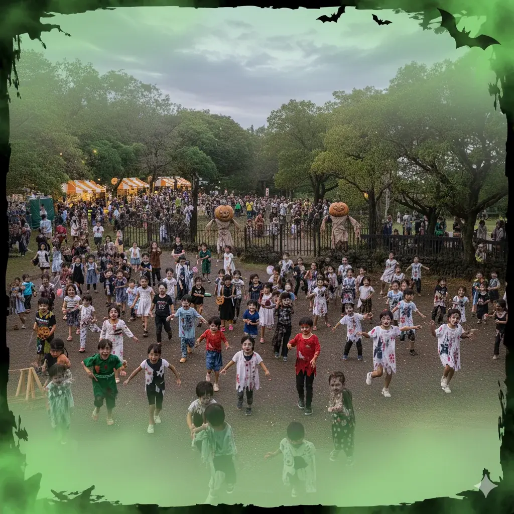 公園をゾンビで埋め尽くせ