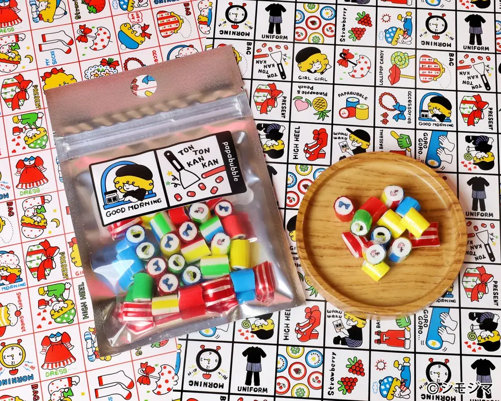 パパブブレ×シモジマ　レトロでファンシーなコラボレーション商品が登場！　10月24日（金）より発売 画像 7