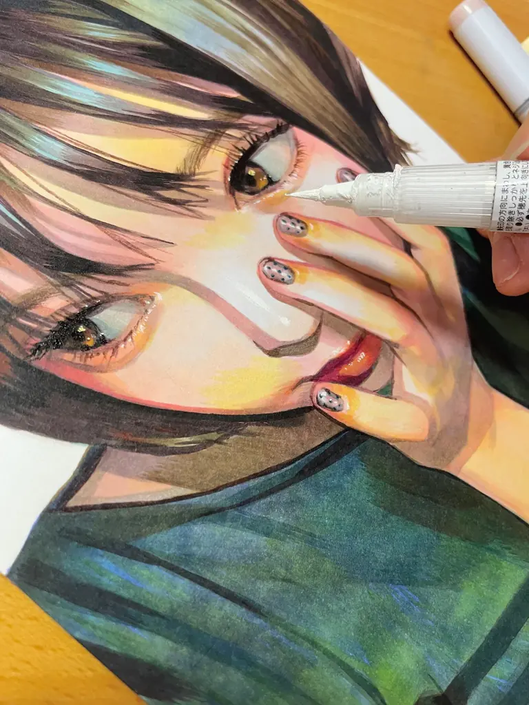 TikTokでメイキング動画が大バズり！　心揺さぶるアナログ絵、ついに書籍化。『朝まだき ちょむ作品集』10月23日発売 画像 10