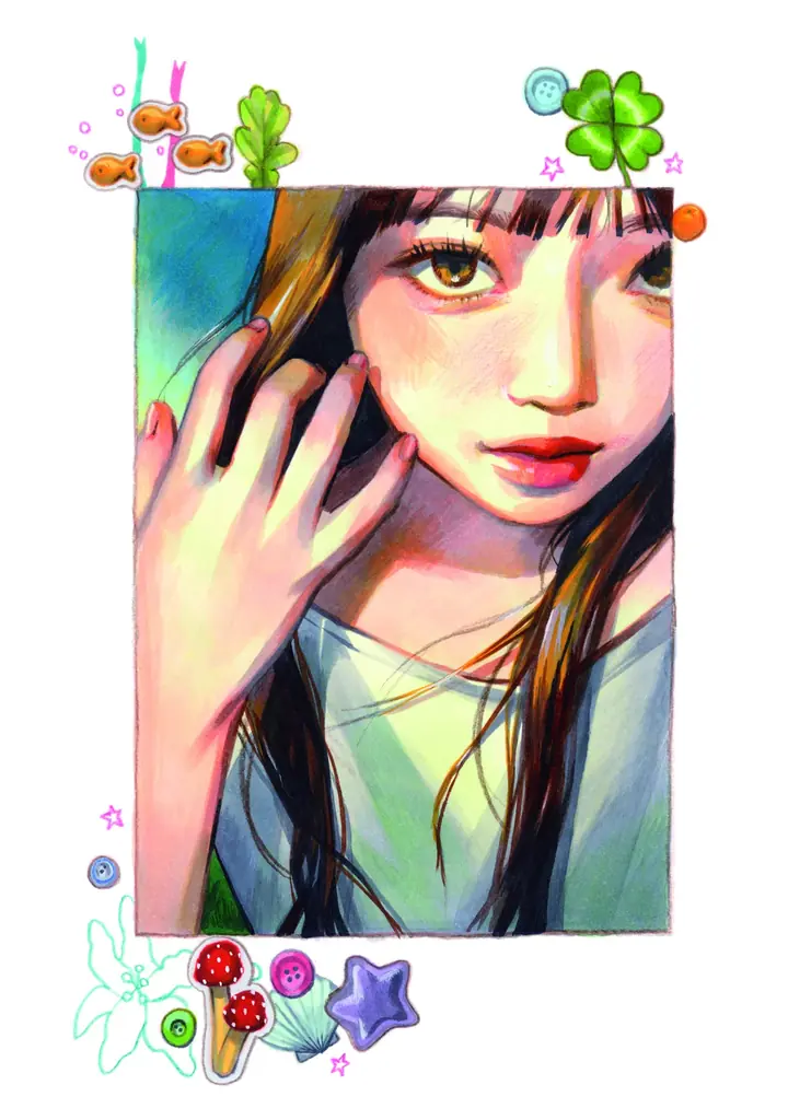 TikTokでメイキング動画が大バズり！　心揺さぶるアナログ絵、ついに書籍化。『朝まだき ちょむ作品集』10月23日発売 画像 14