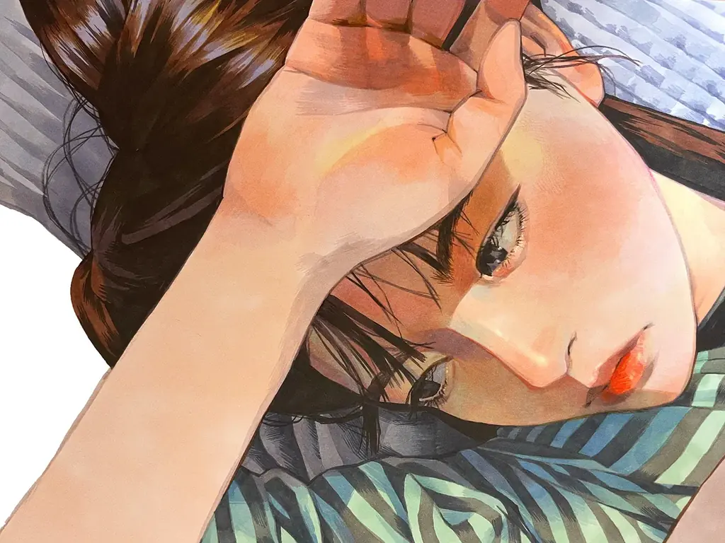 TikTokでメイキング動画が大バズり！　心揺さぶるアナログ絵、ついに書籍化。『朝まだき ちょむ作品集』10月23日発売 画像 2