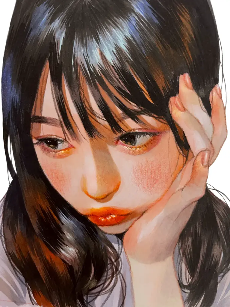 TikTokでメイキング動画が大バズり！　心揺さぶるアナログ絵、ついに書籍化。『朝まだき ちょむ作品集』10月23日発売 画像 4